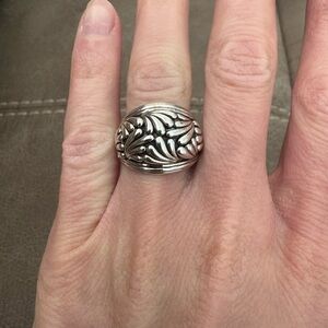 LAGOS Sterling Silver 925 Flora Dome Ring